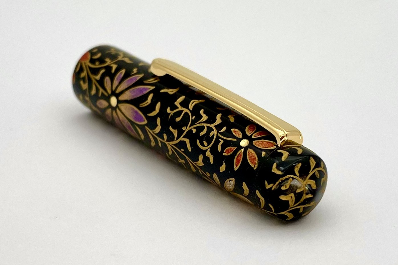 NakayaPiccoloLongWriterChinkinPalmetBlackColorfulLines3FP_L